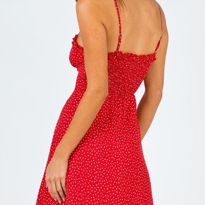Red mini dress, Princess Polly